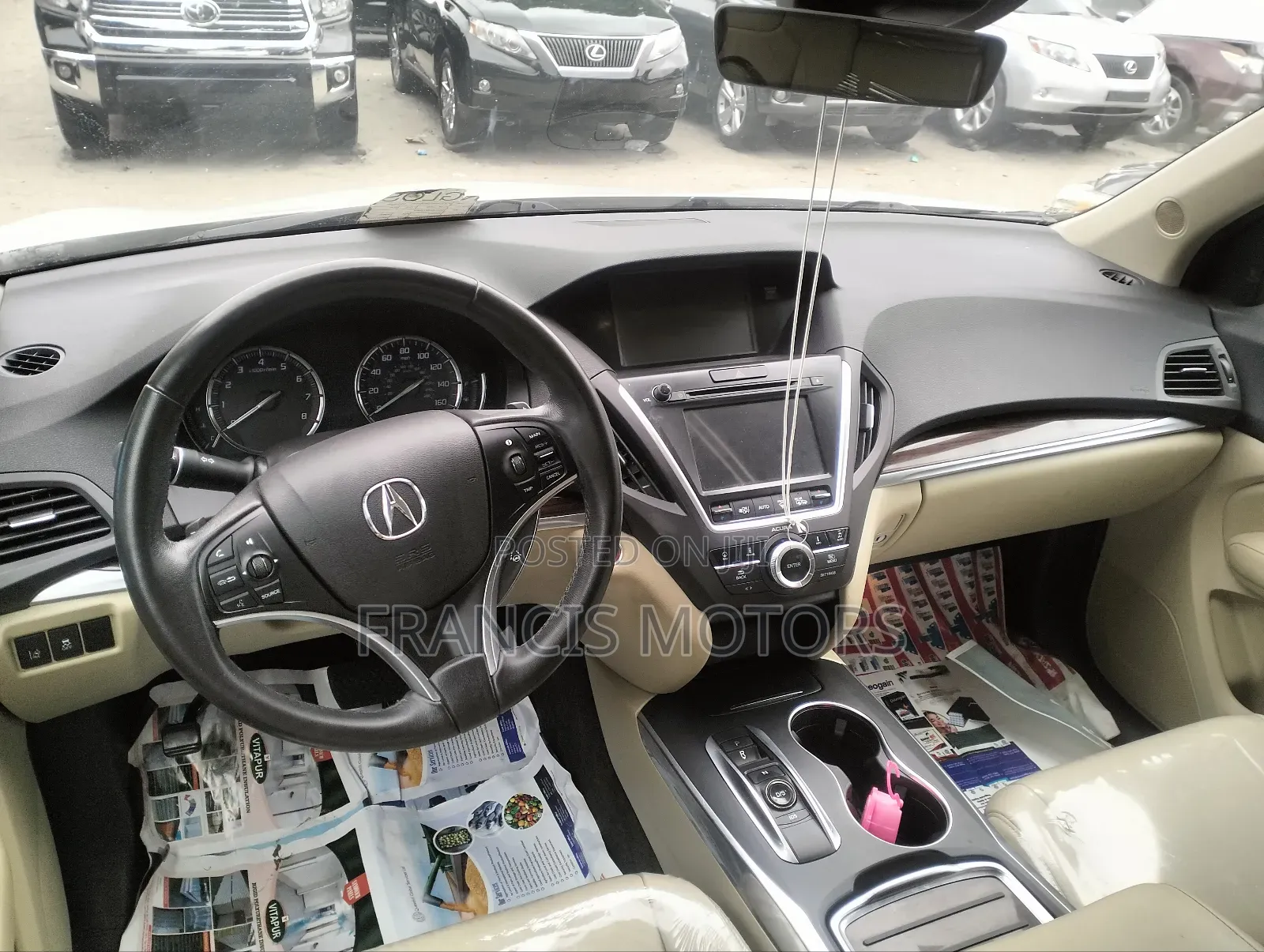 Acura MDX 2016 White