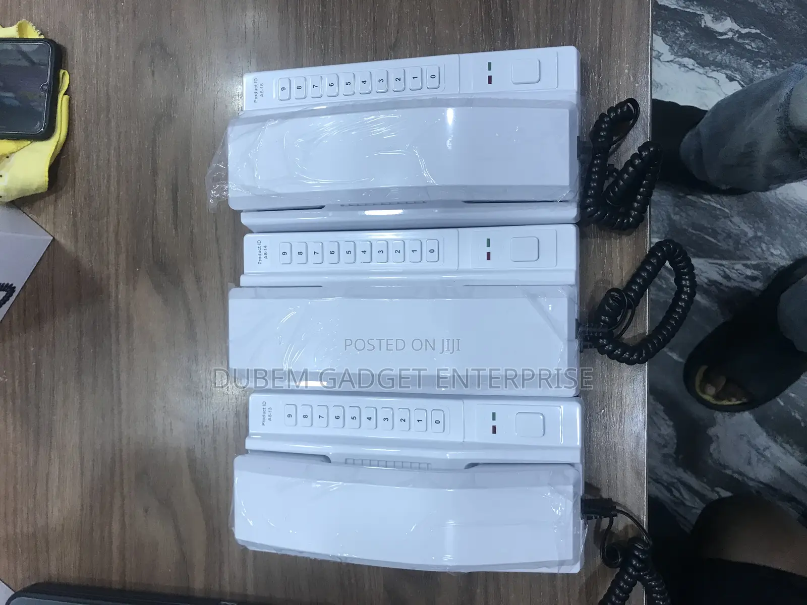 Long Range Wireless Intercom Phone Non Display 3pcs.