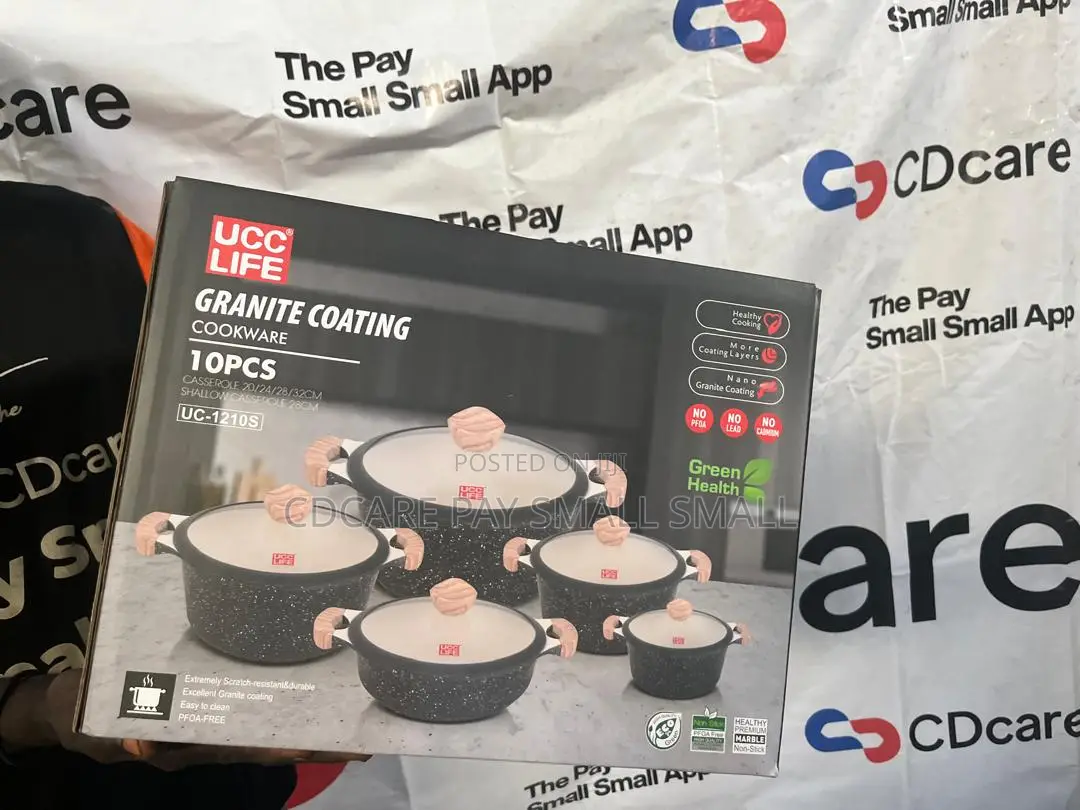 Pay Small Small Ucc Life Cookware Set On Cdcare.App