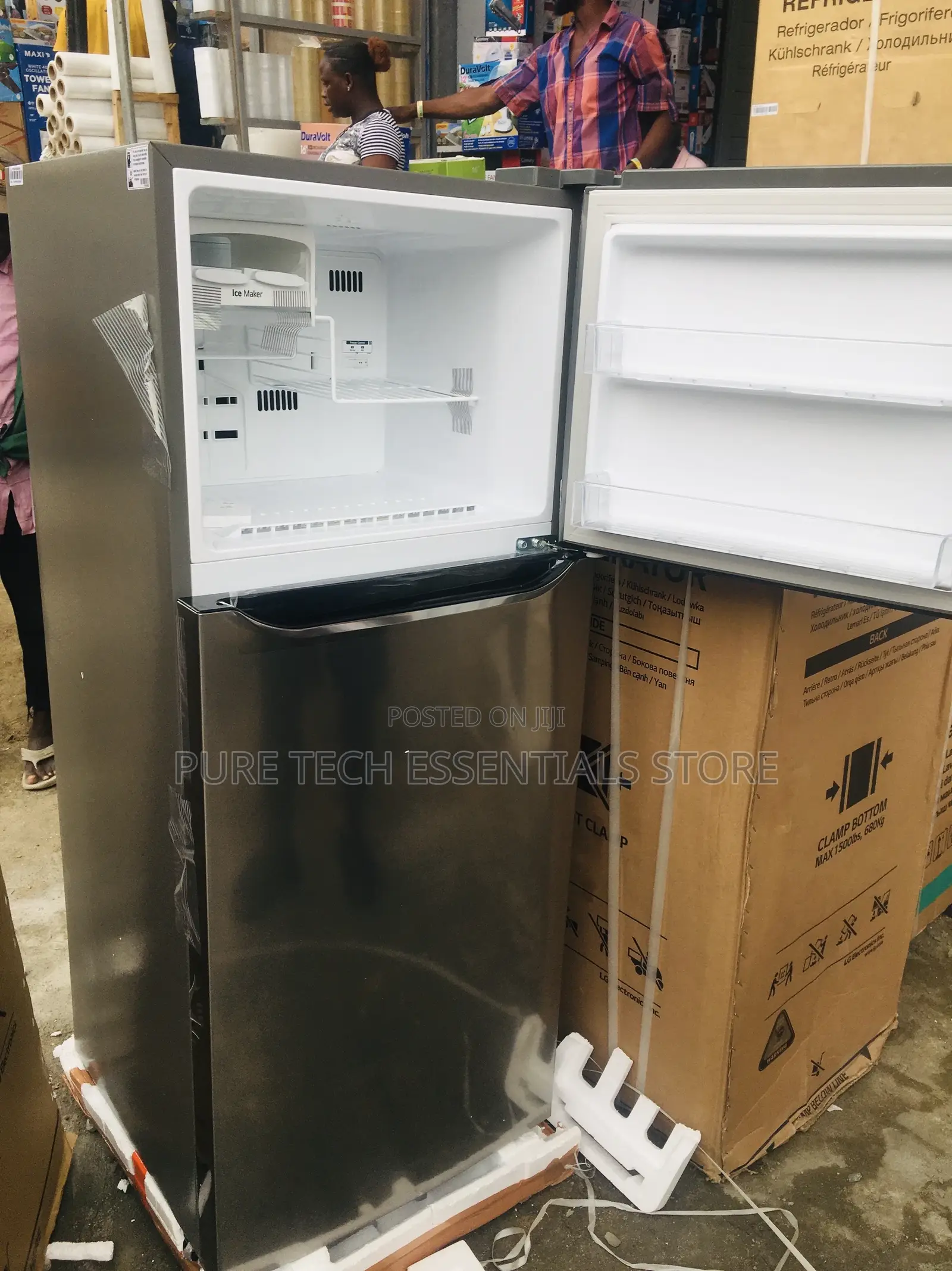 Original Lg Double Door Inverter Refrigerator 260liters