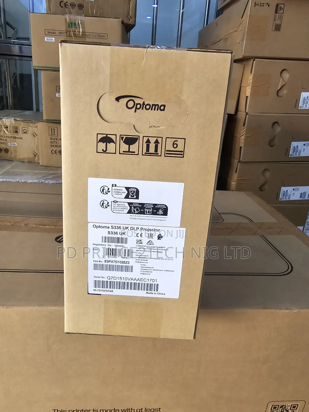 Optoma S336 Uk DLP Projector (E9px7d102ez3)