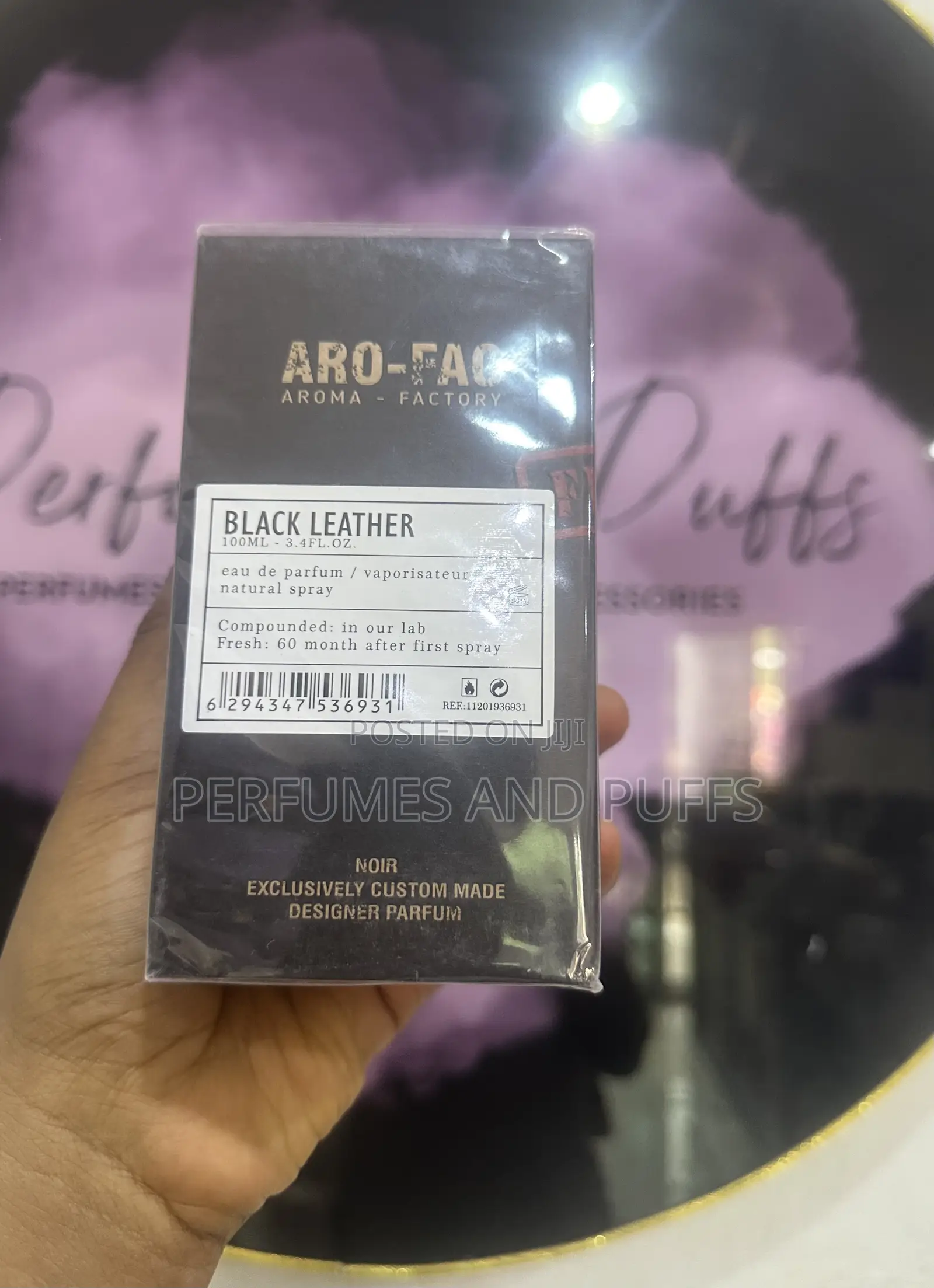Black Leather Perfume | Aro-Fac