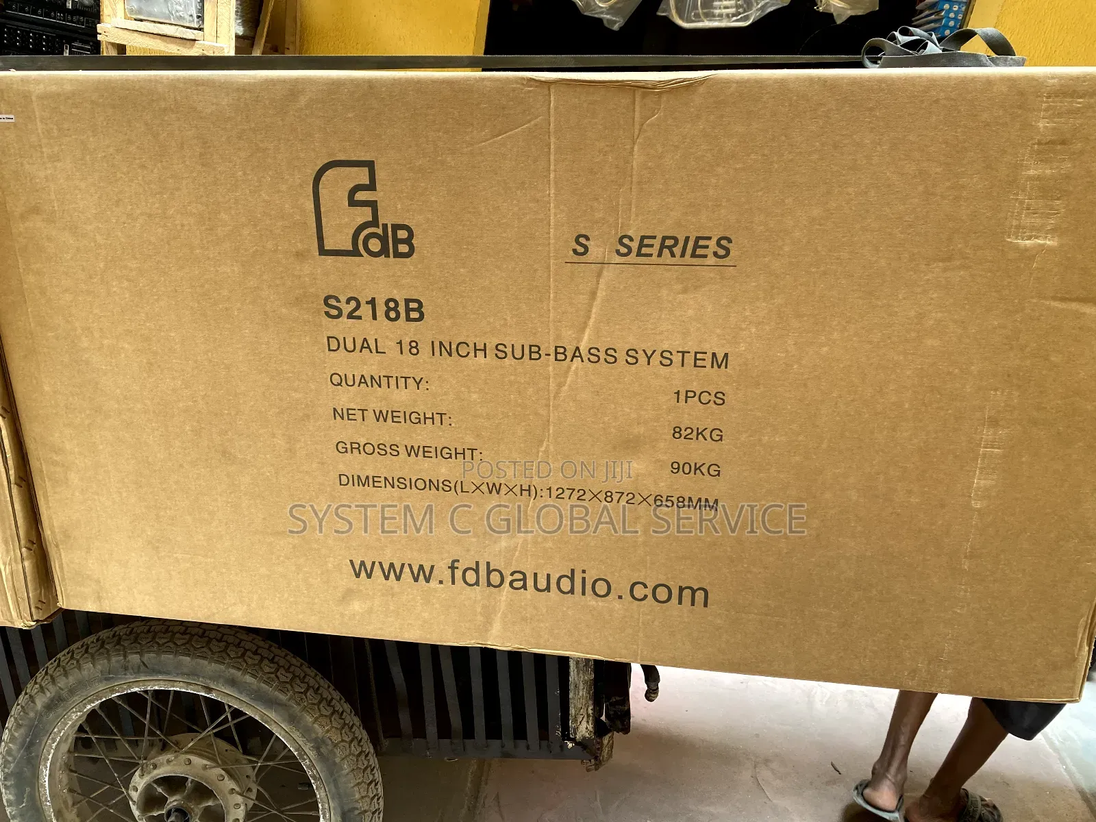 Fdb S Series S218b 18 Inches Sub Bass System
