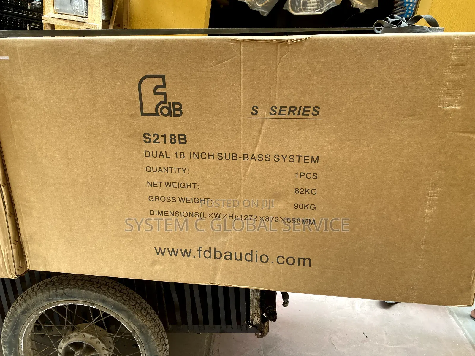Fdb S Series S218b 18 Inches Sub Bass System
