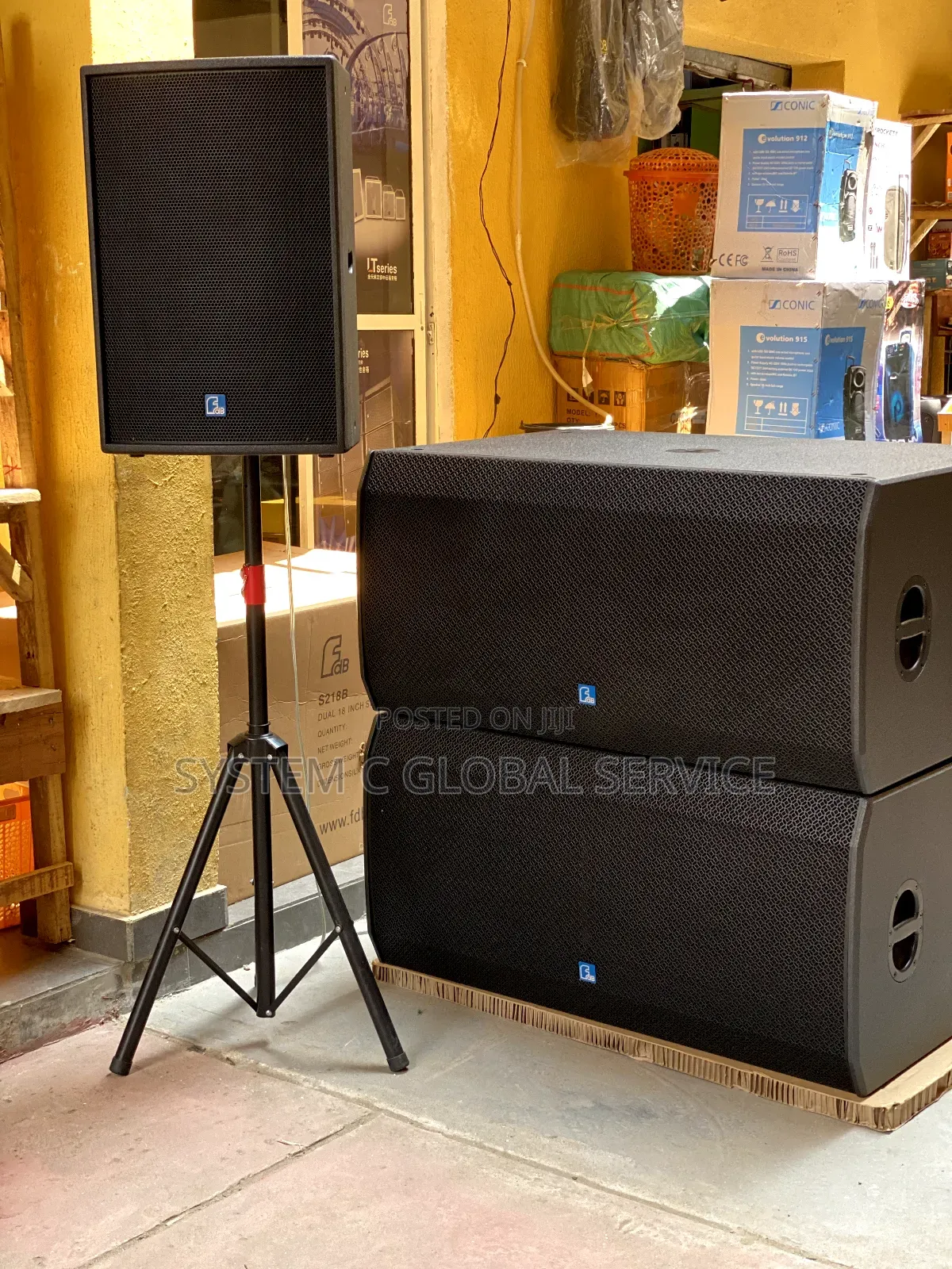 Fdb S Series S218b 18 Inches Sub Bass System