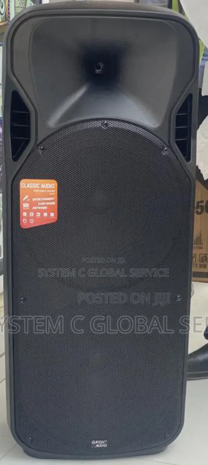 Classic Audio Ca20 B 2×15 Battery Powered Pa Speaker