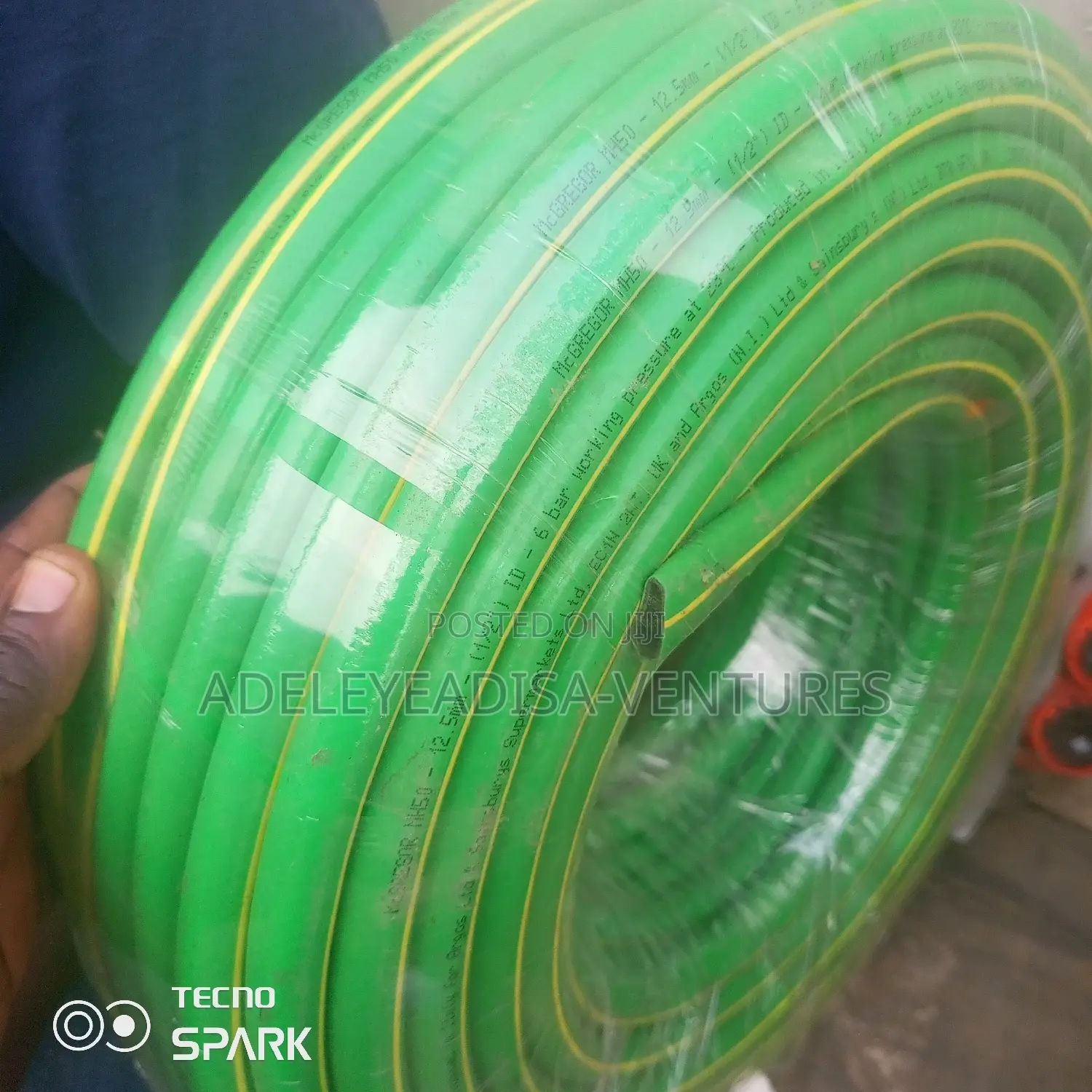 Garden Hose and Nozzle. 25yard