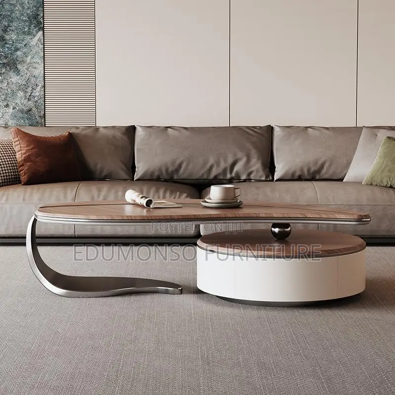 Unique Shape Design,Retro-Style Tea Table,Perfect 4 the Rich