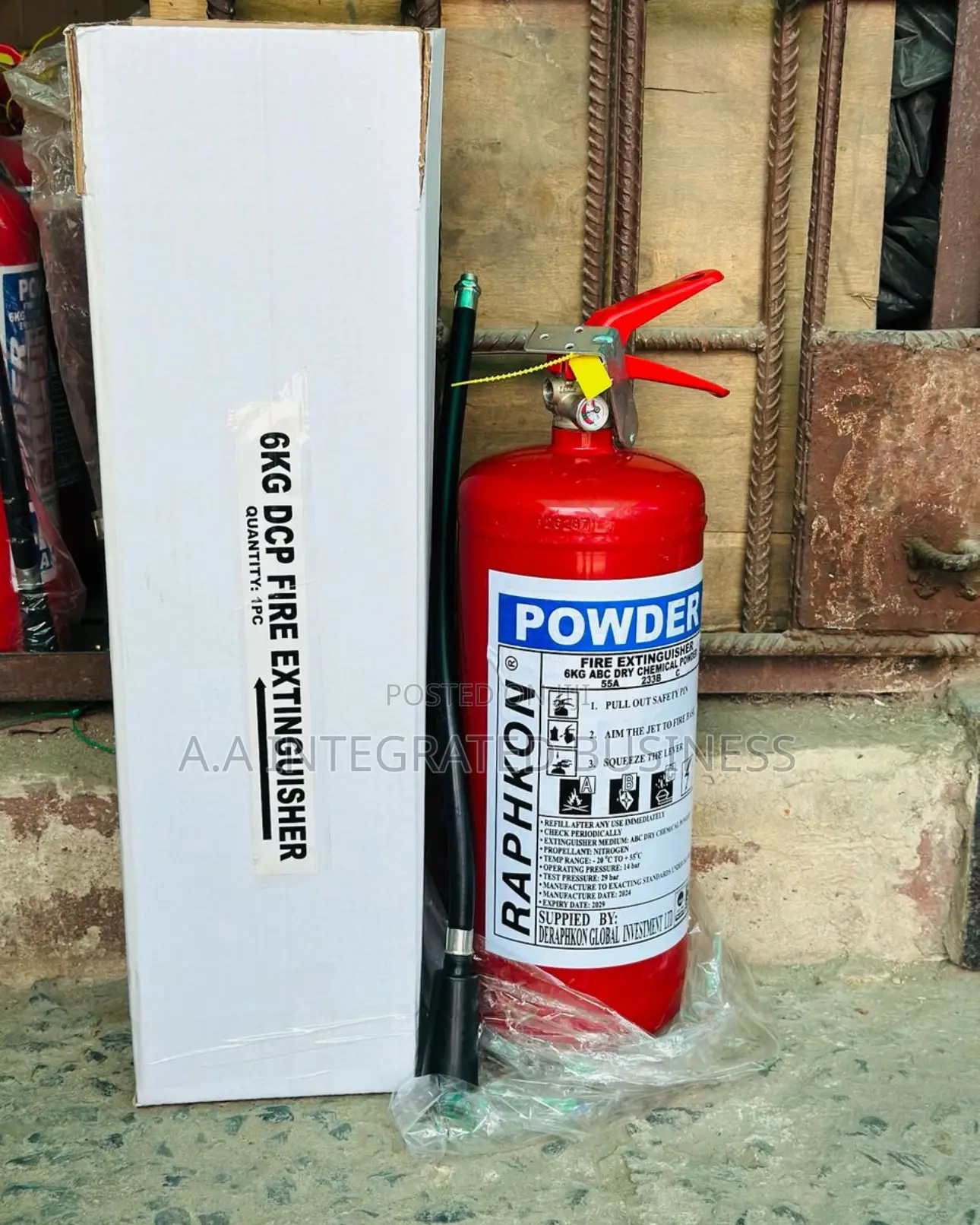 6kg Fire Extinguisher New
