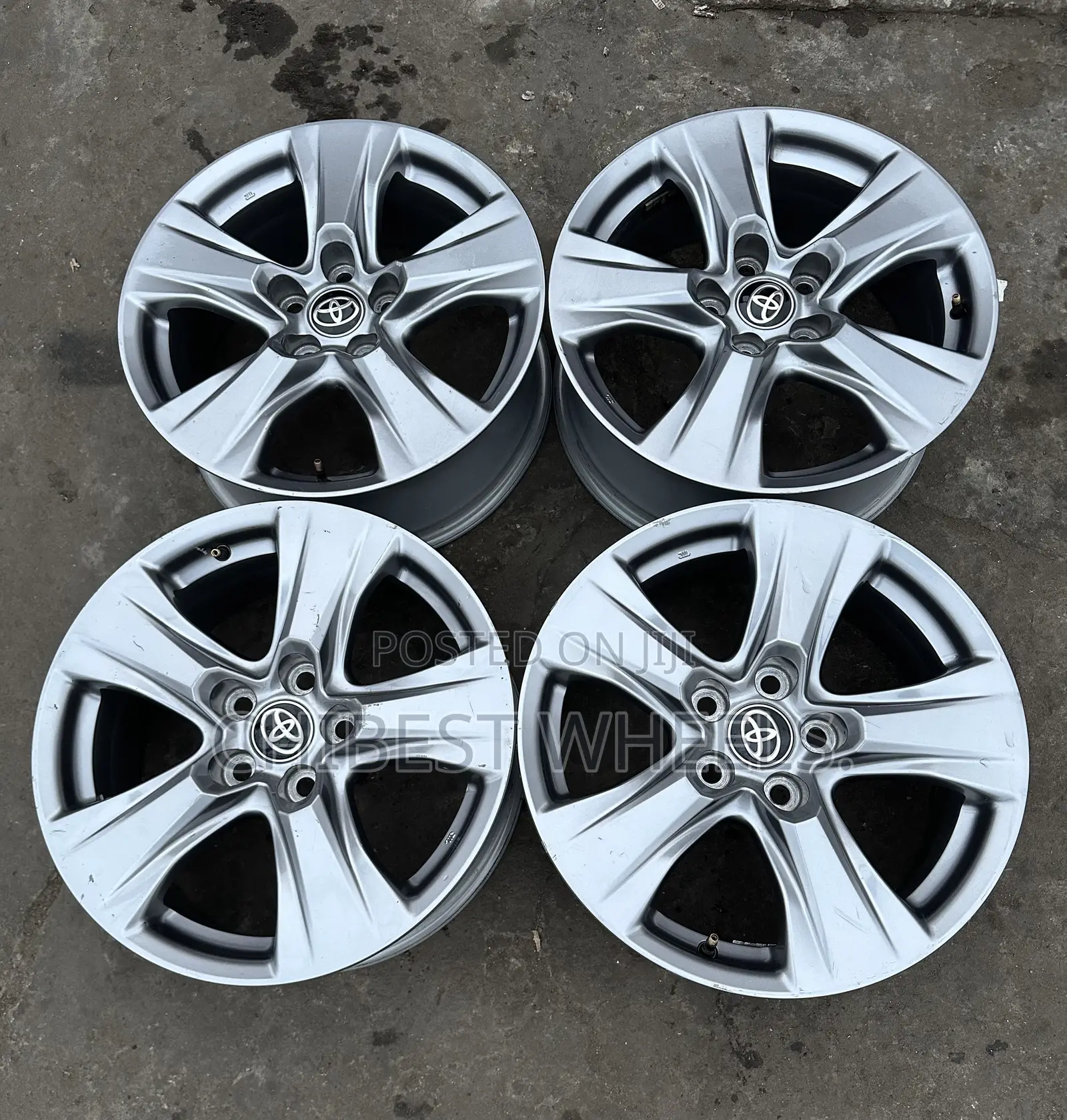 17 Rim For Toyota Rav4 2022 Model Factory Fitted