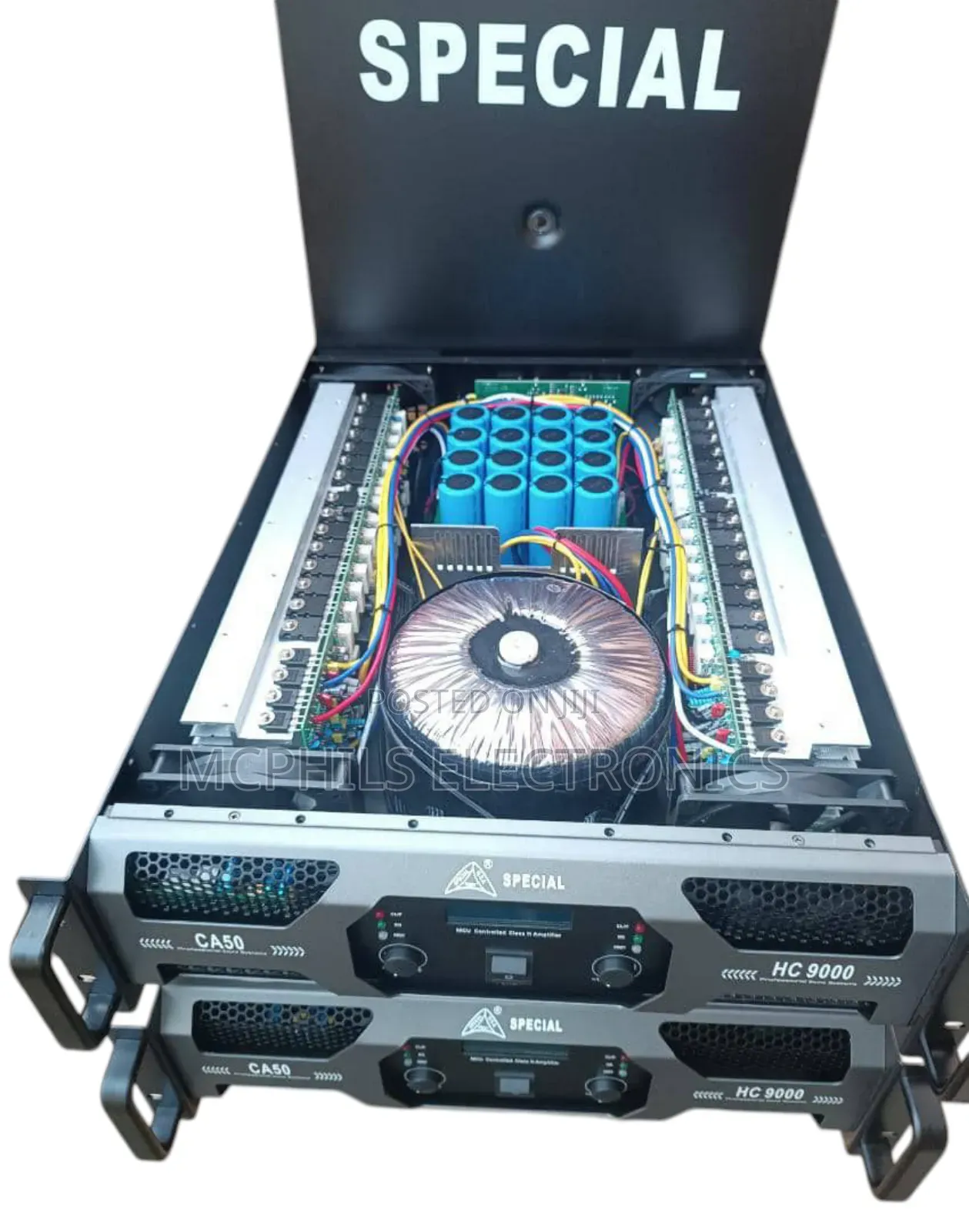 Special Heavyduty Powered Amplifier Ca50 Hc-9000