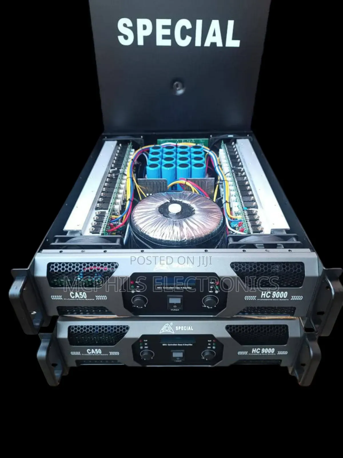 Special Heavyduty Powered Amplifier Ca50 Hc-9000