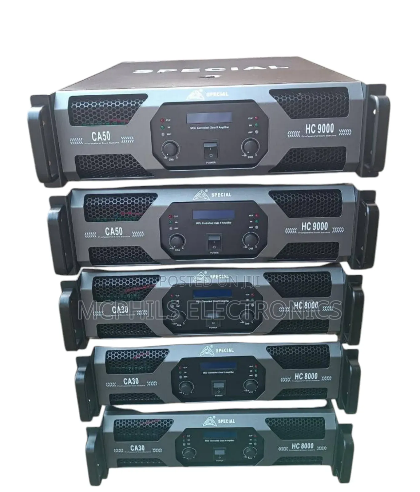 Special Heavyduty Powered Amplifier Ca50 Hc-9000