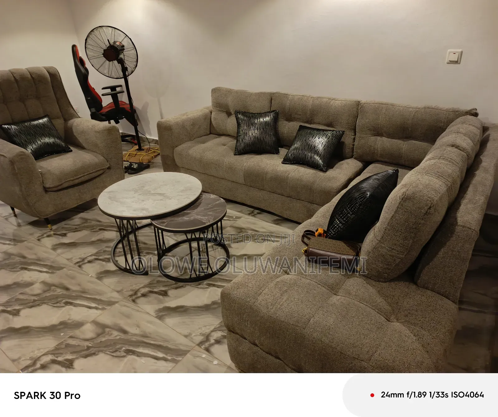 L-Shape Luxury Chairs