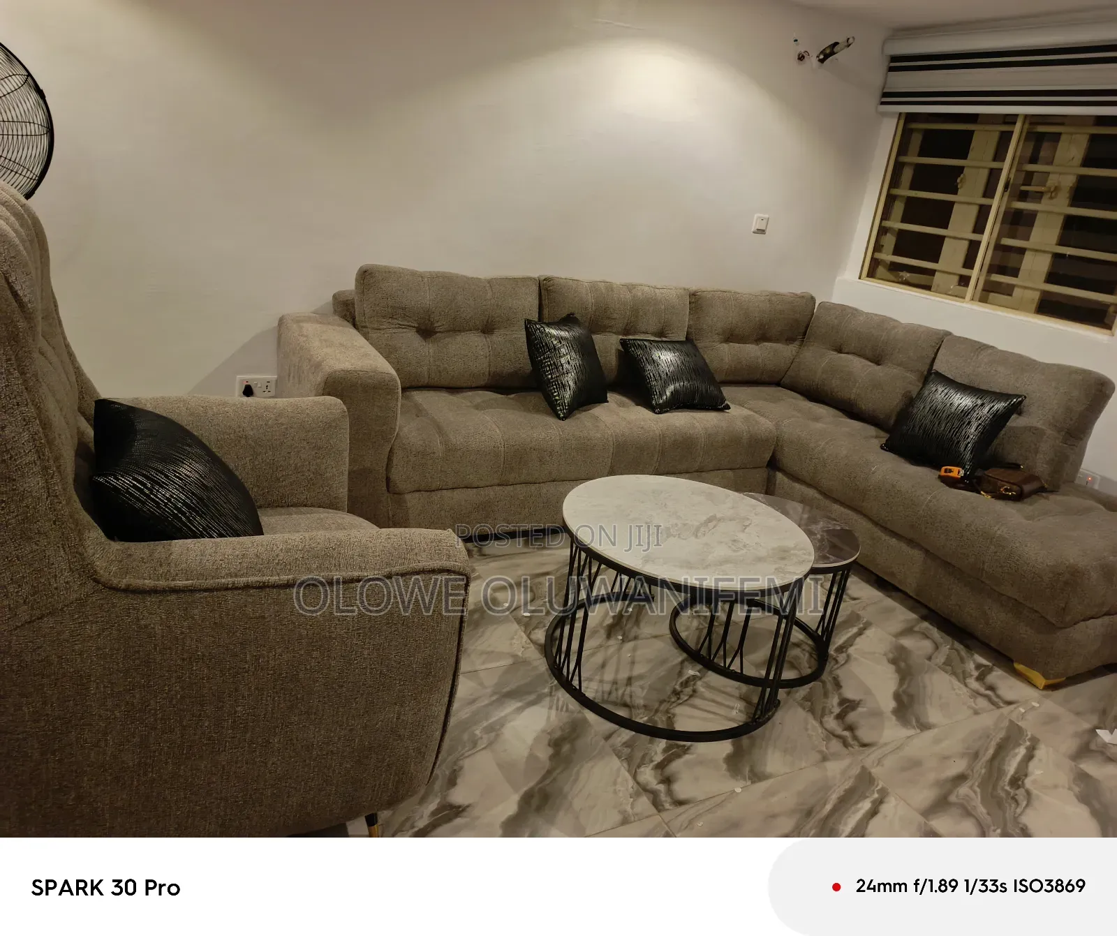 L-Shape Luxury Chairs