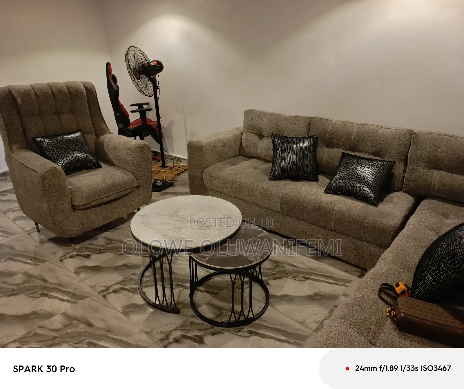 L-Shape Luxury Chairs