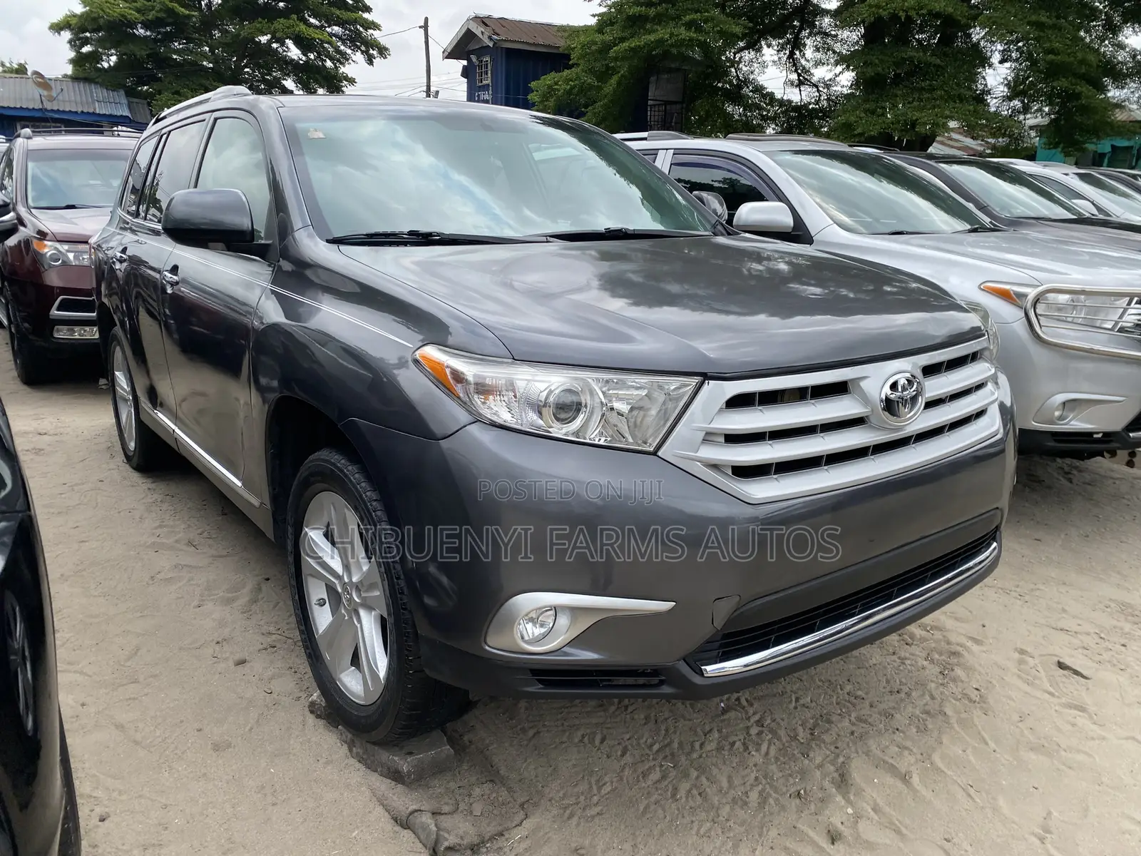 Toyota Highlander Limited 3.5l 4WD 2013 Gray