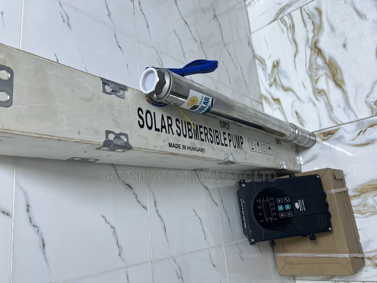 The Original Giantfos Hybrid Solar Powered Submersible Pump