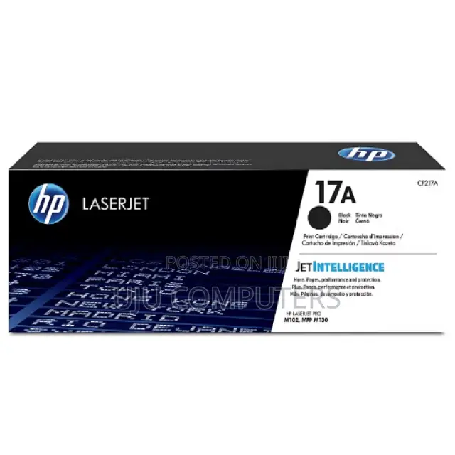 Hp Laserjet Toner Cartridge 17a