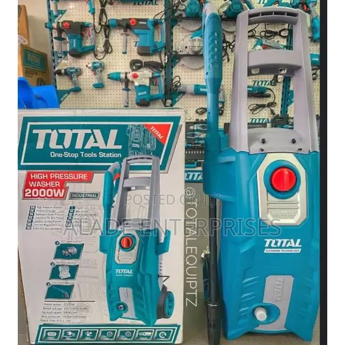 Total Heavy Duty High Pressure Washer 2000w