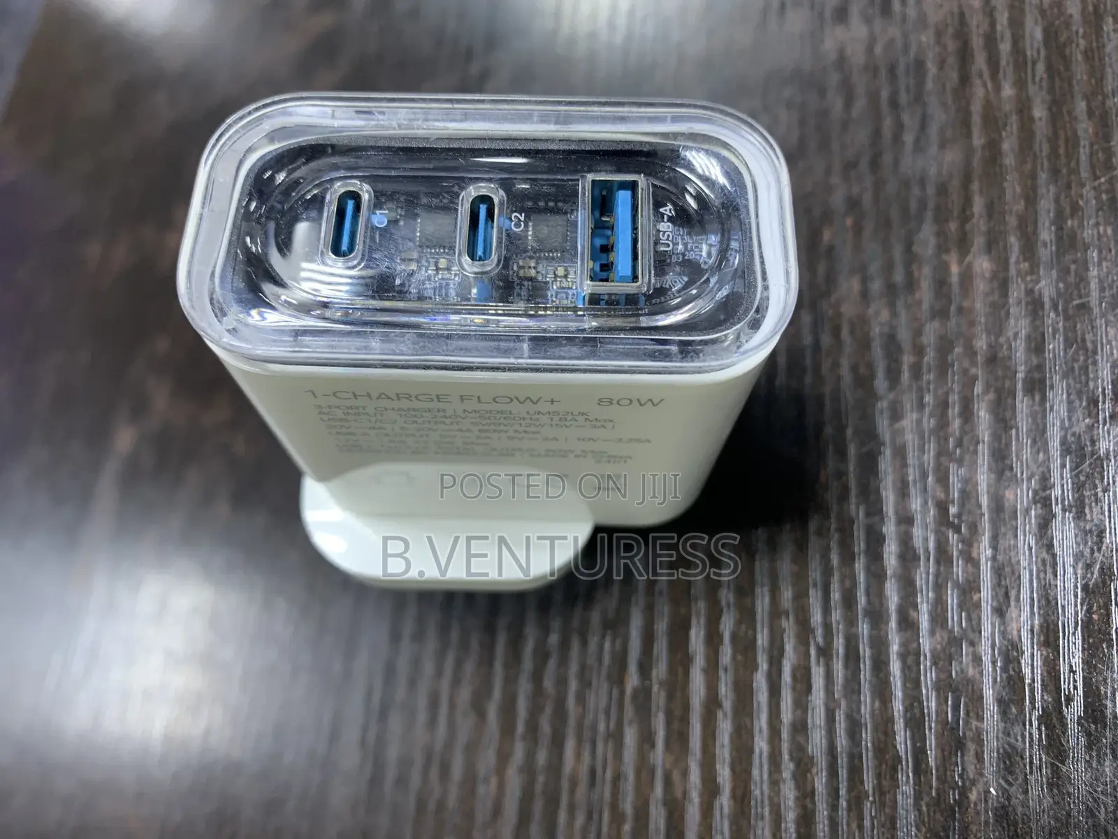 Momax 1-Charge Flow+ 3-Port Gan Charger 80w