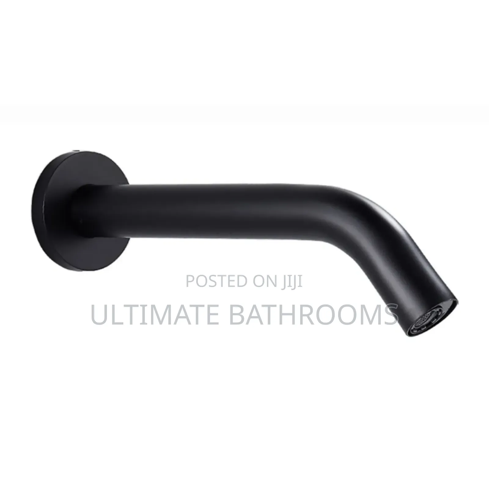 Black Wall Mounted Sensor Faucet