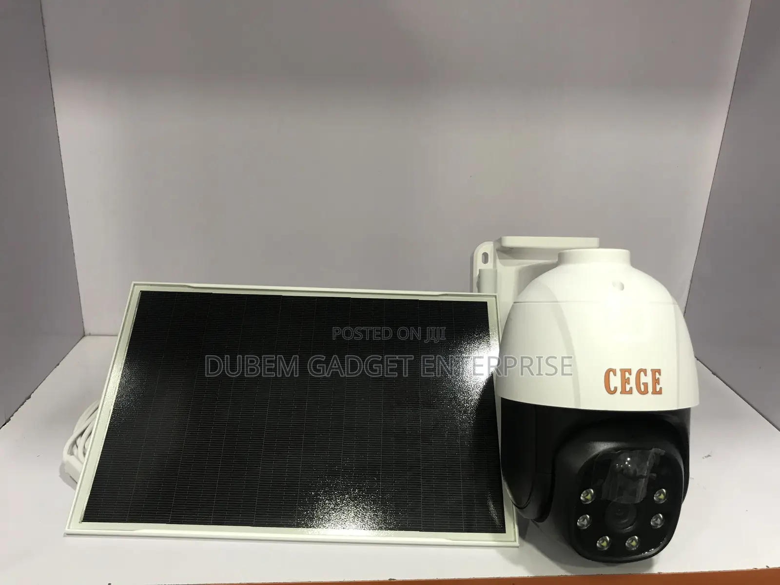 4g V380 Single Lens Solar Camera