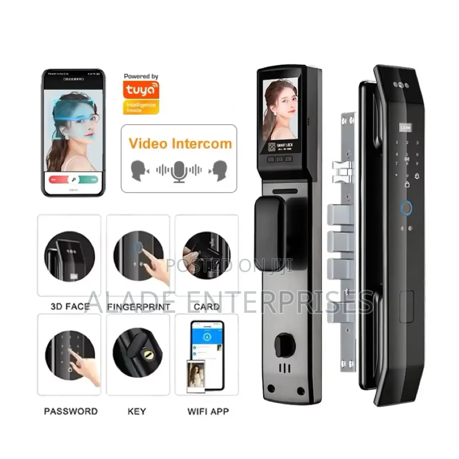 Video Call Smart Door Lock With Camera