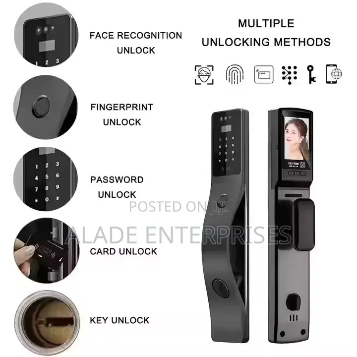 Face Recognition Fingerprint Door Lock