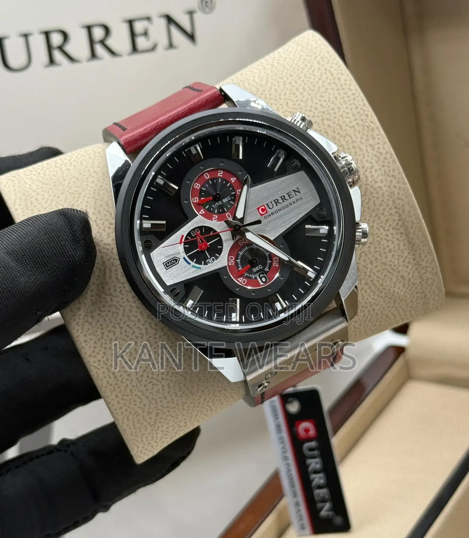 Chronograph Curren Leather