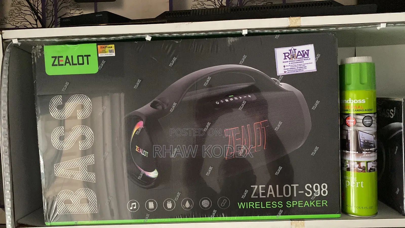 Zealot S89 Loudest Portable Speaker Subwoofer 250w 48000mah