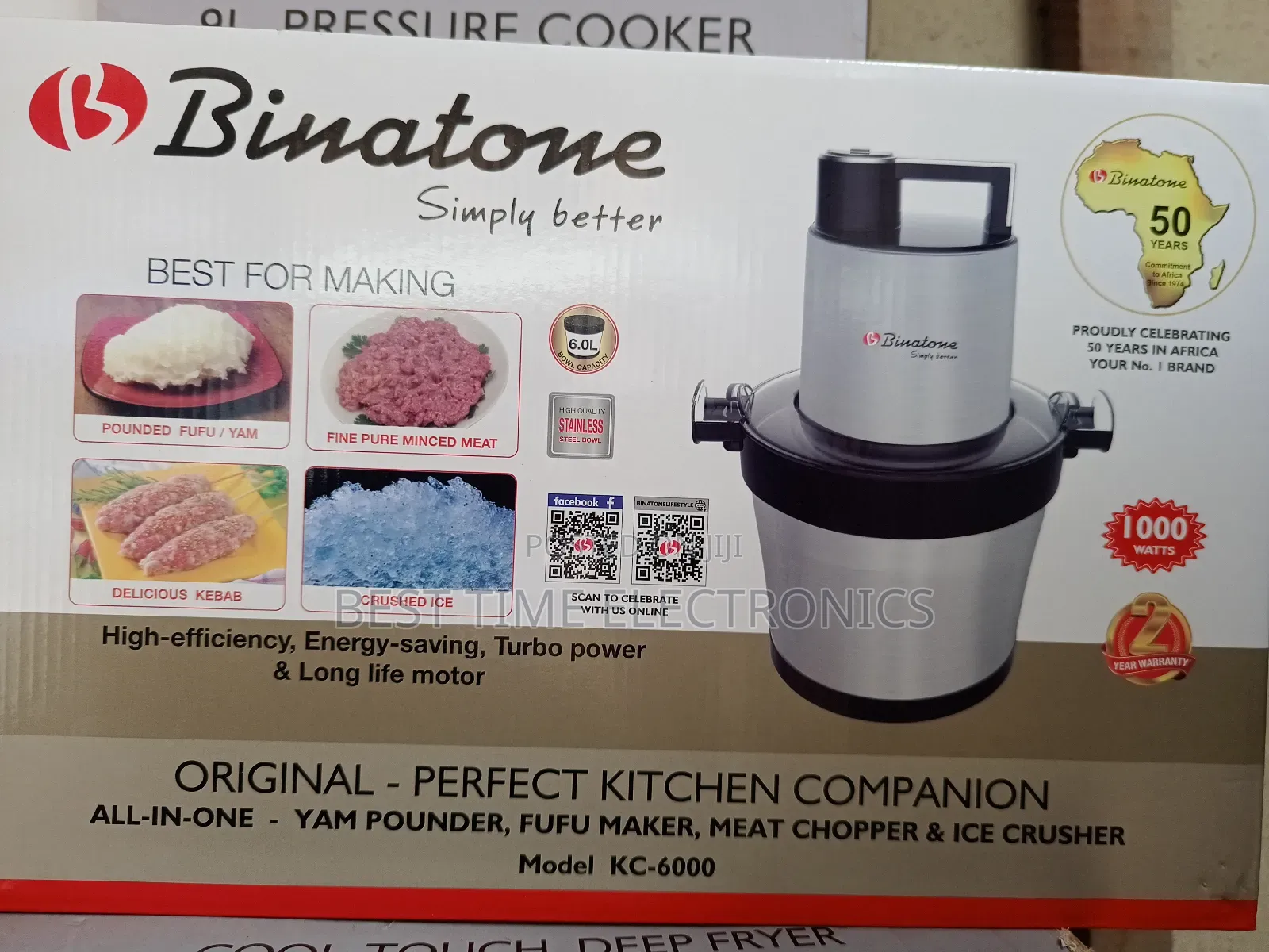Original Binatone All in One Yam Pounder