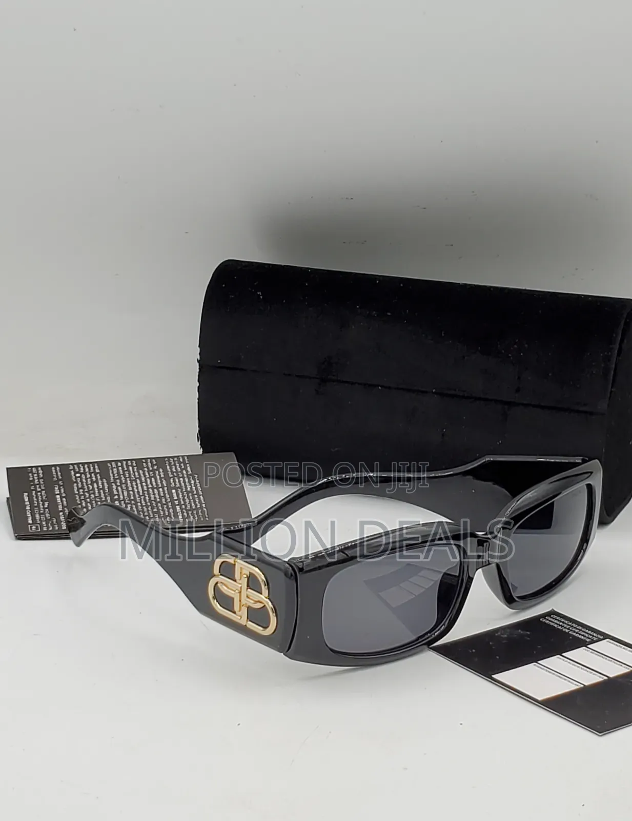 Stylish Black Balenciagaunique Men’S Sunglasses