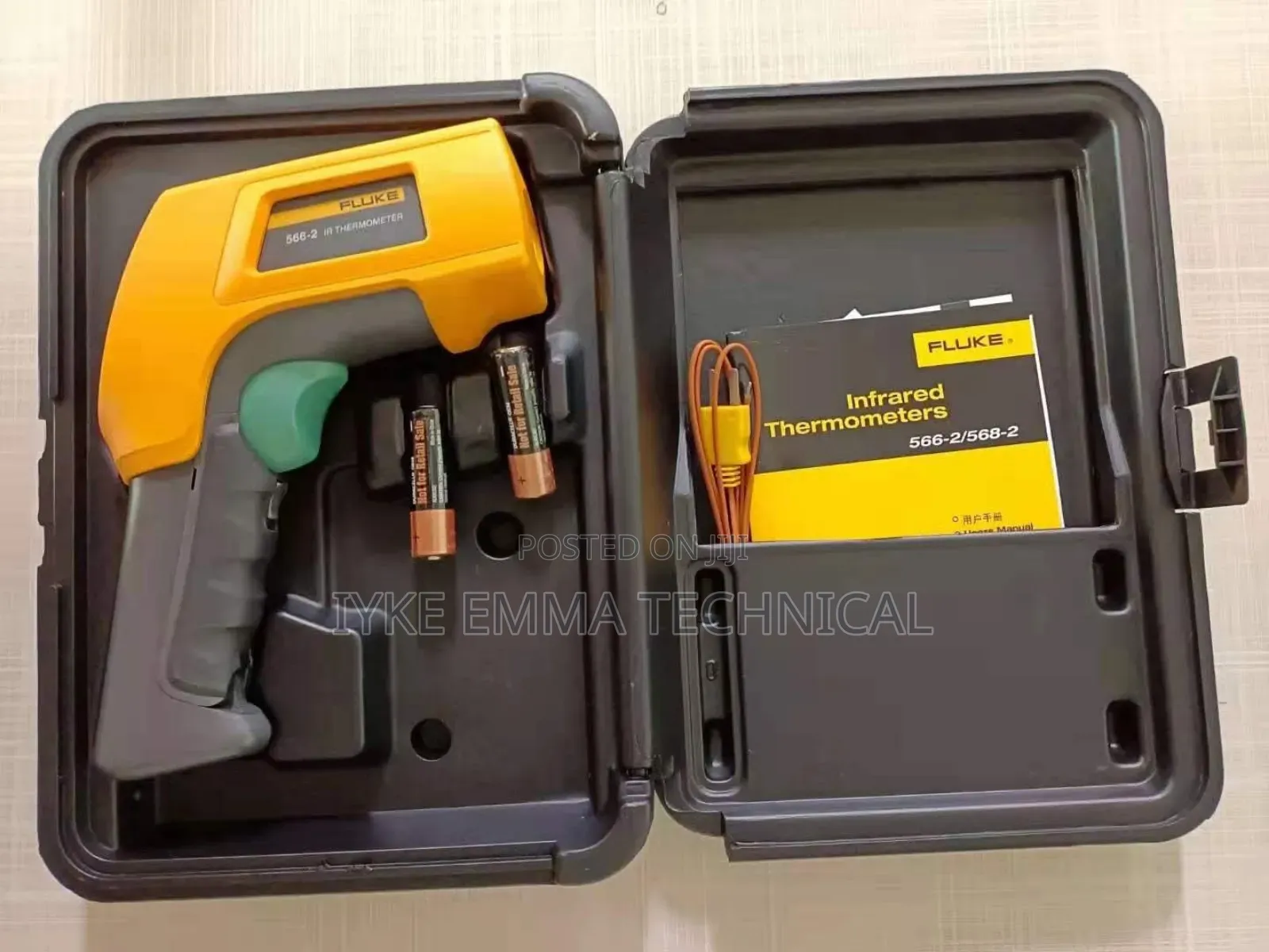 Fluke 566-2/568-2 Infrared and Contact Thermometer