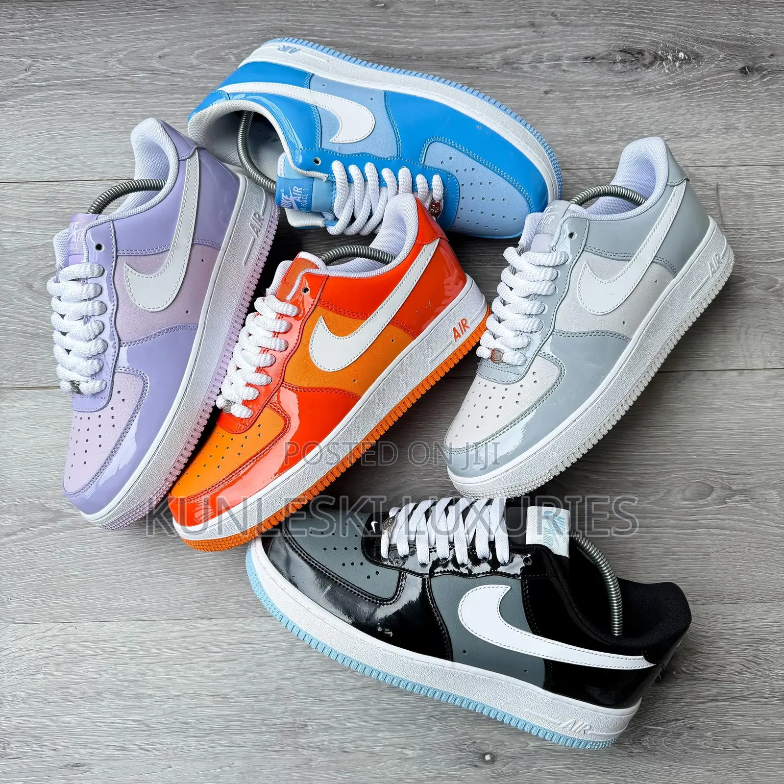 Original Nike Air Force 1 ‘07 Lv8’ Patent Sneakers