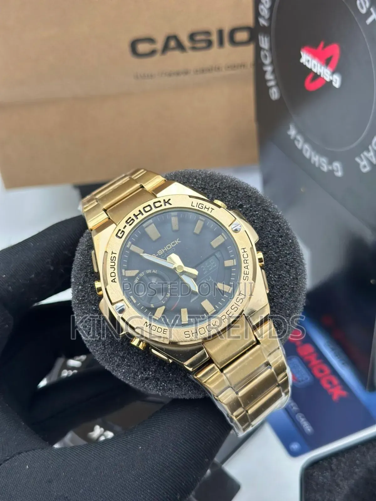 Original Gold Plated G-Shock Wristwatch