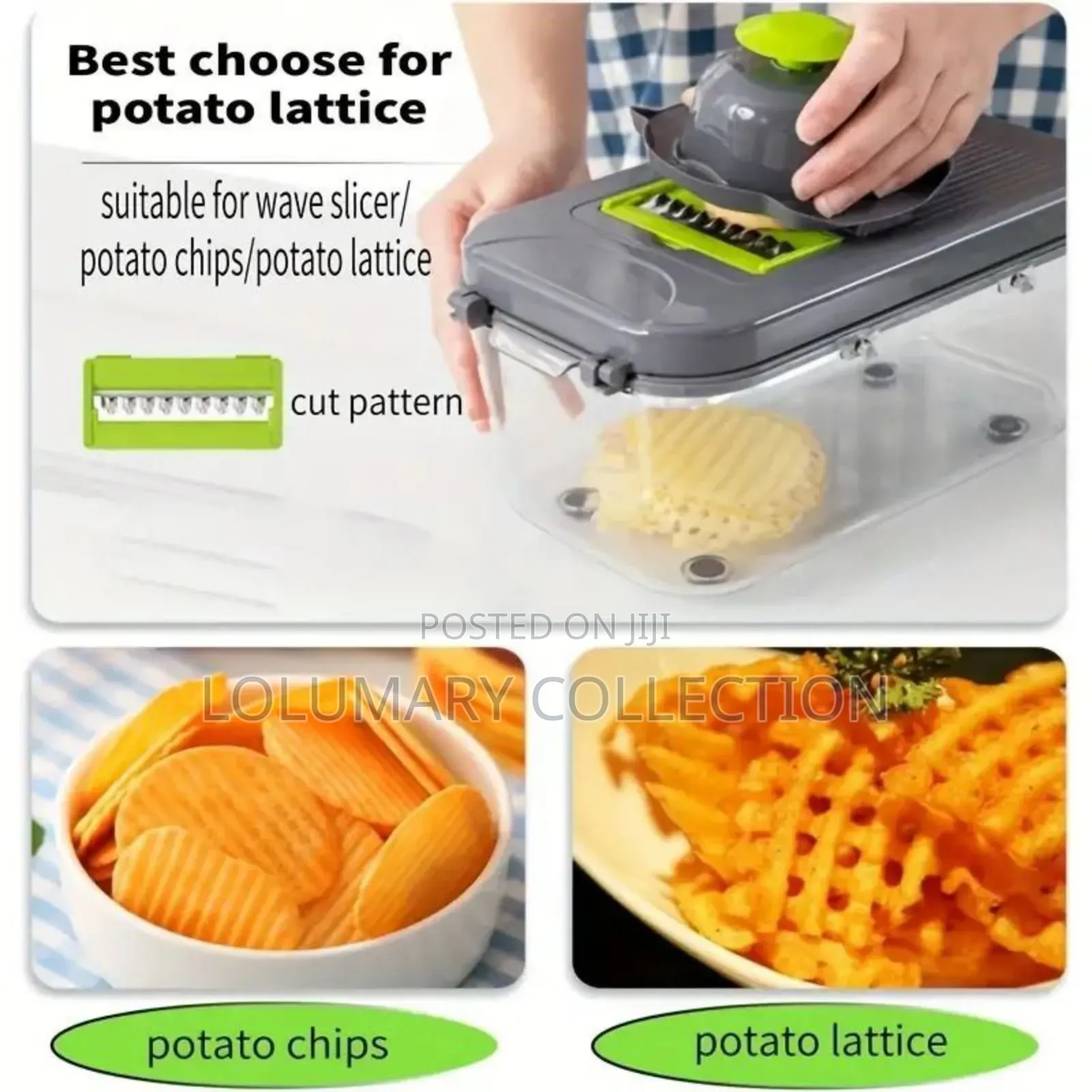 22pcs Multi-Functional Vegetable Chopper – Slicer, Dicer