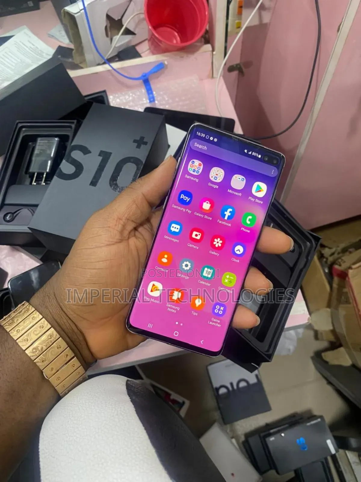 Samsung Galaxy S10 Plus 128 GB Black