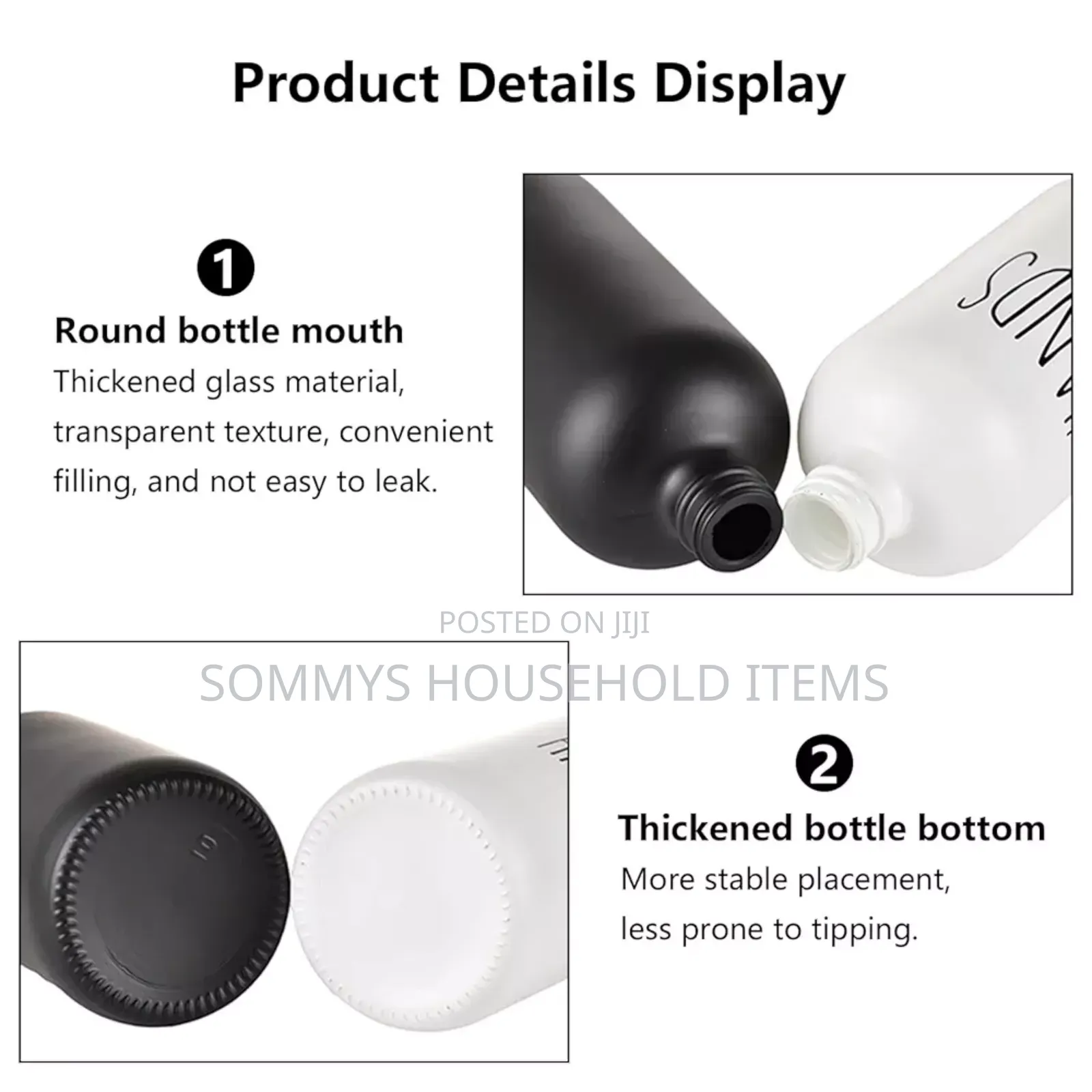 2set Soap And Lotion Dispenser Bottle / Container