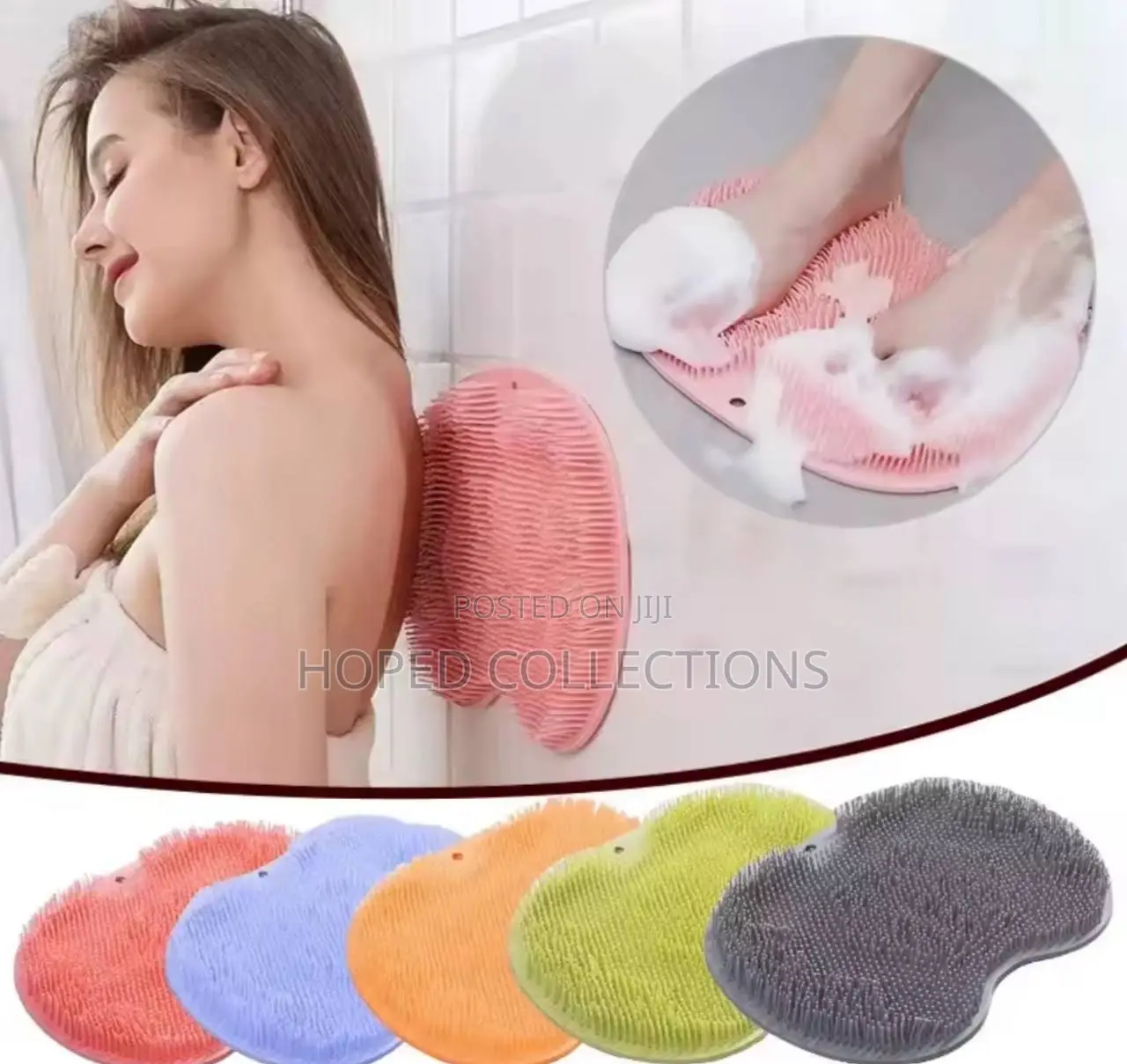 Exfoliating Shower Massage Bath Mat