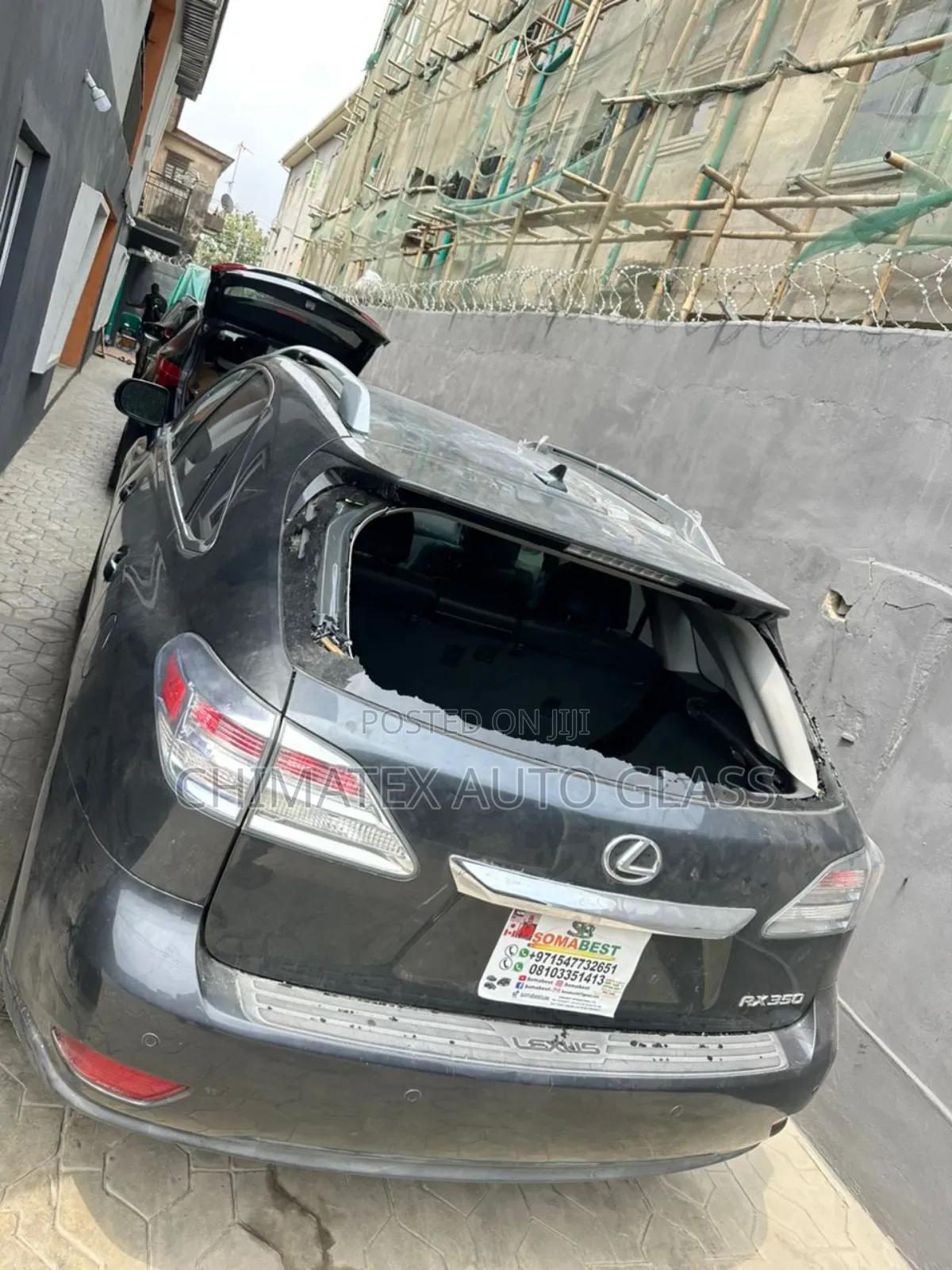 Lexus Rx350 2014 Back Glass Available We Deliver & Install