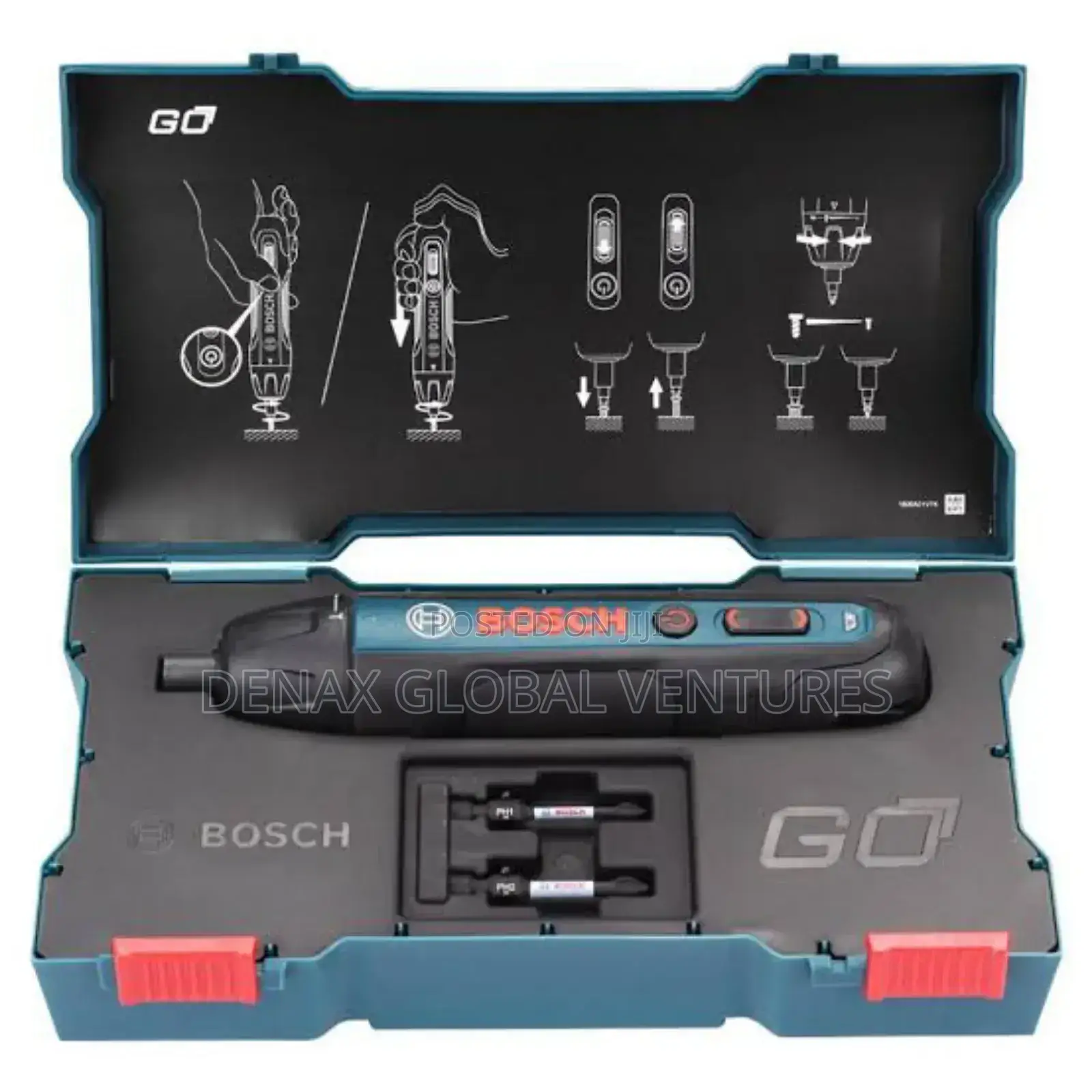 Bosch Cordless Screwdriver 3.6v Go