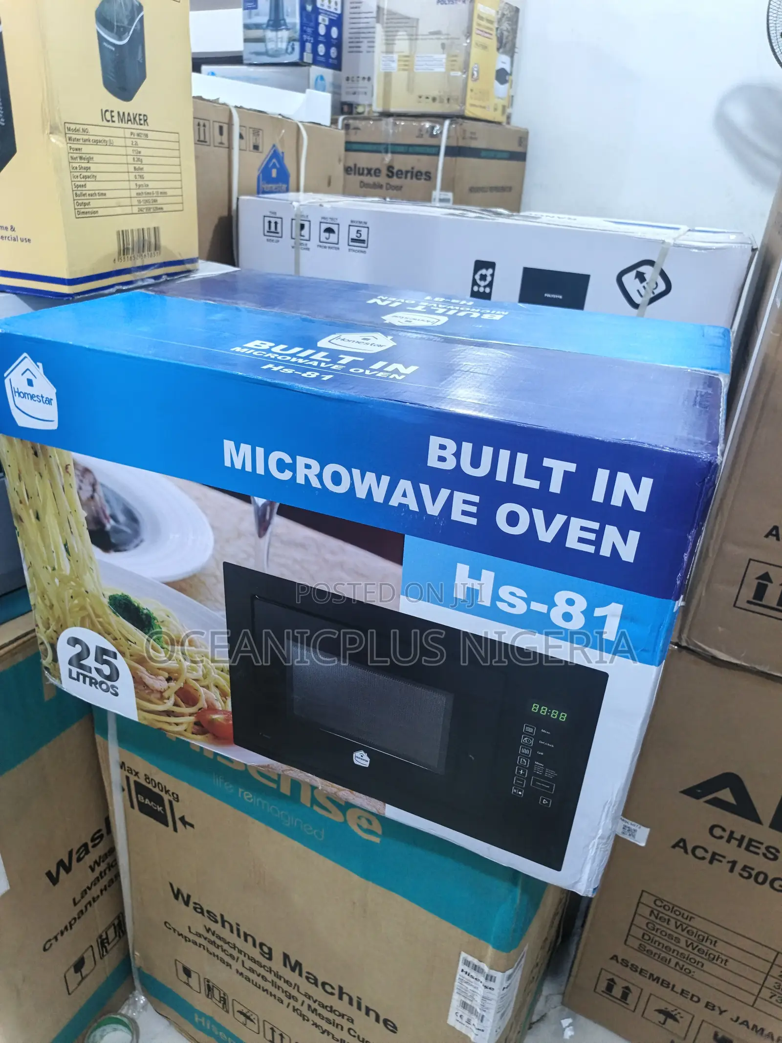 Homestar Hs-81 Quick Snack Microwave Oven (25l)
