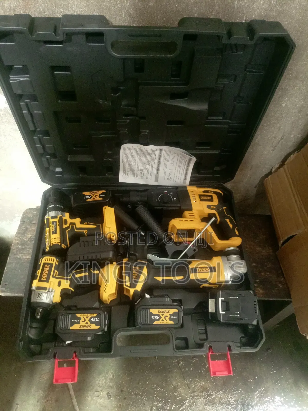 4 In 1 Cordless Machine Kit