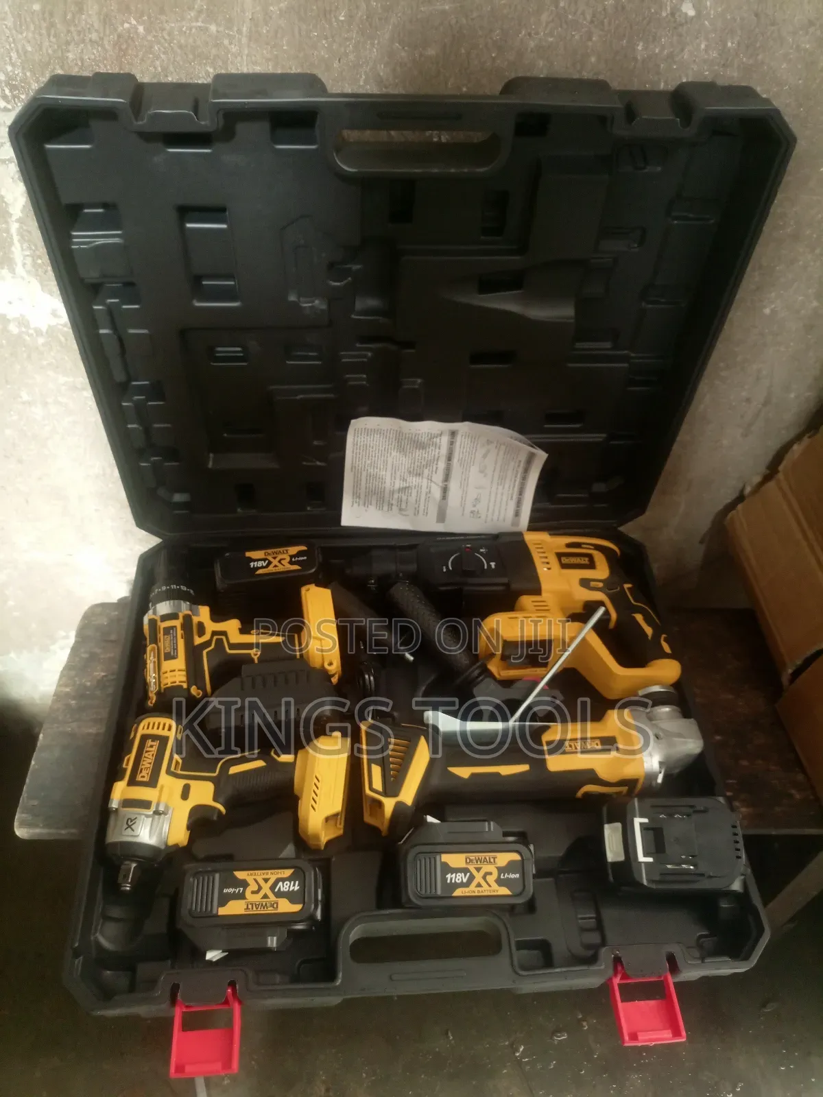 4 In 1 Cordless Machine Kit