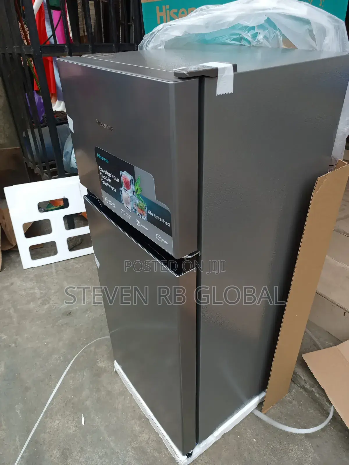 Hisense 124 Liters Double Door Refrigerator | Ref 172dr