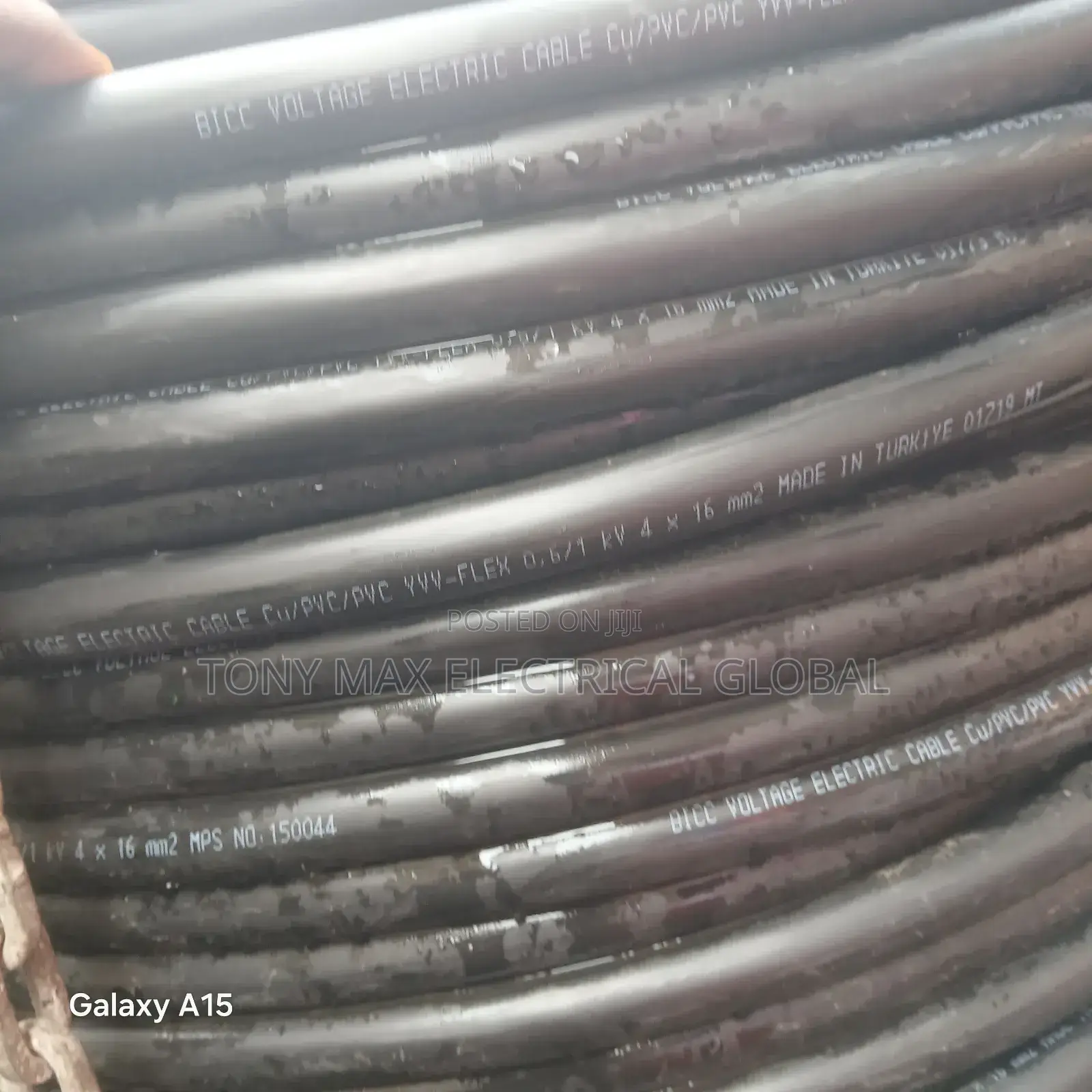 16mm 4core Flexible Cable Original Copper TRS Turkey Bicc