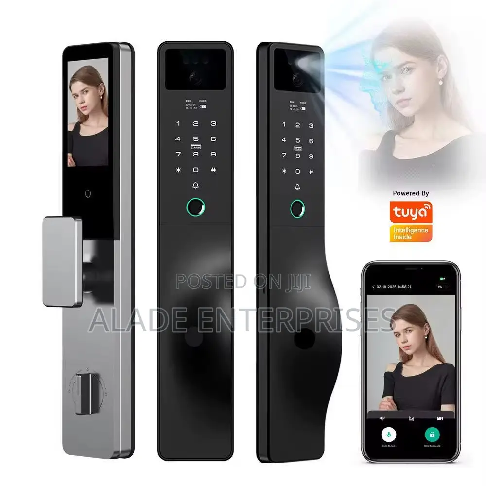 2025 Smart Door Lock Tuya Wifi Face Smart Fingerprint Z42
