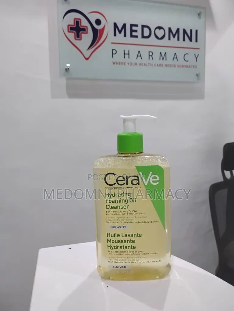 Cerave Hydrating Foaming Oil Cleanser 473ml