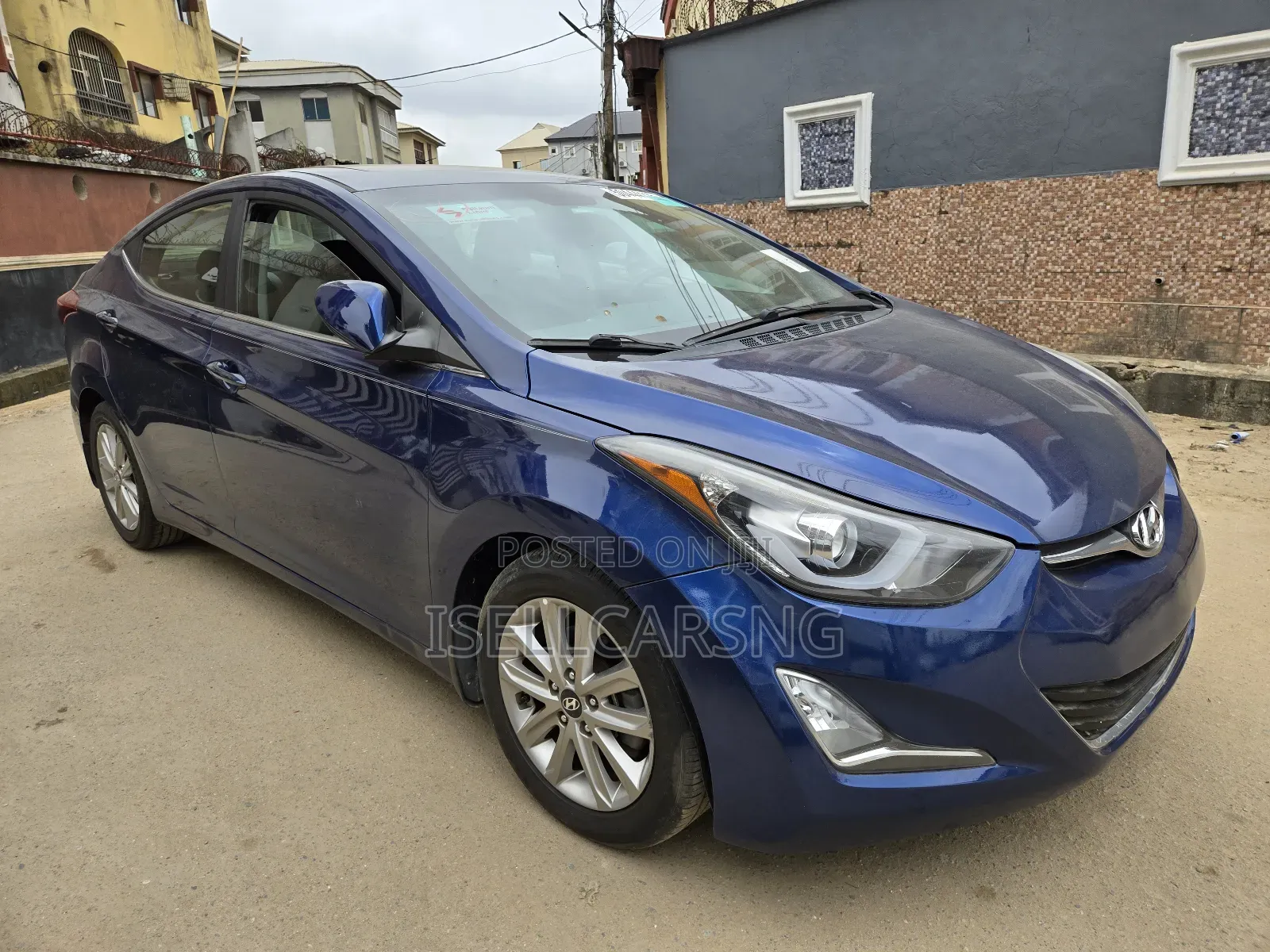 Hyundai Elantra Limited 4dr Sedan (1.8L 4cyl 6A) 2015 Blue
